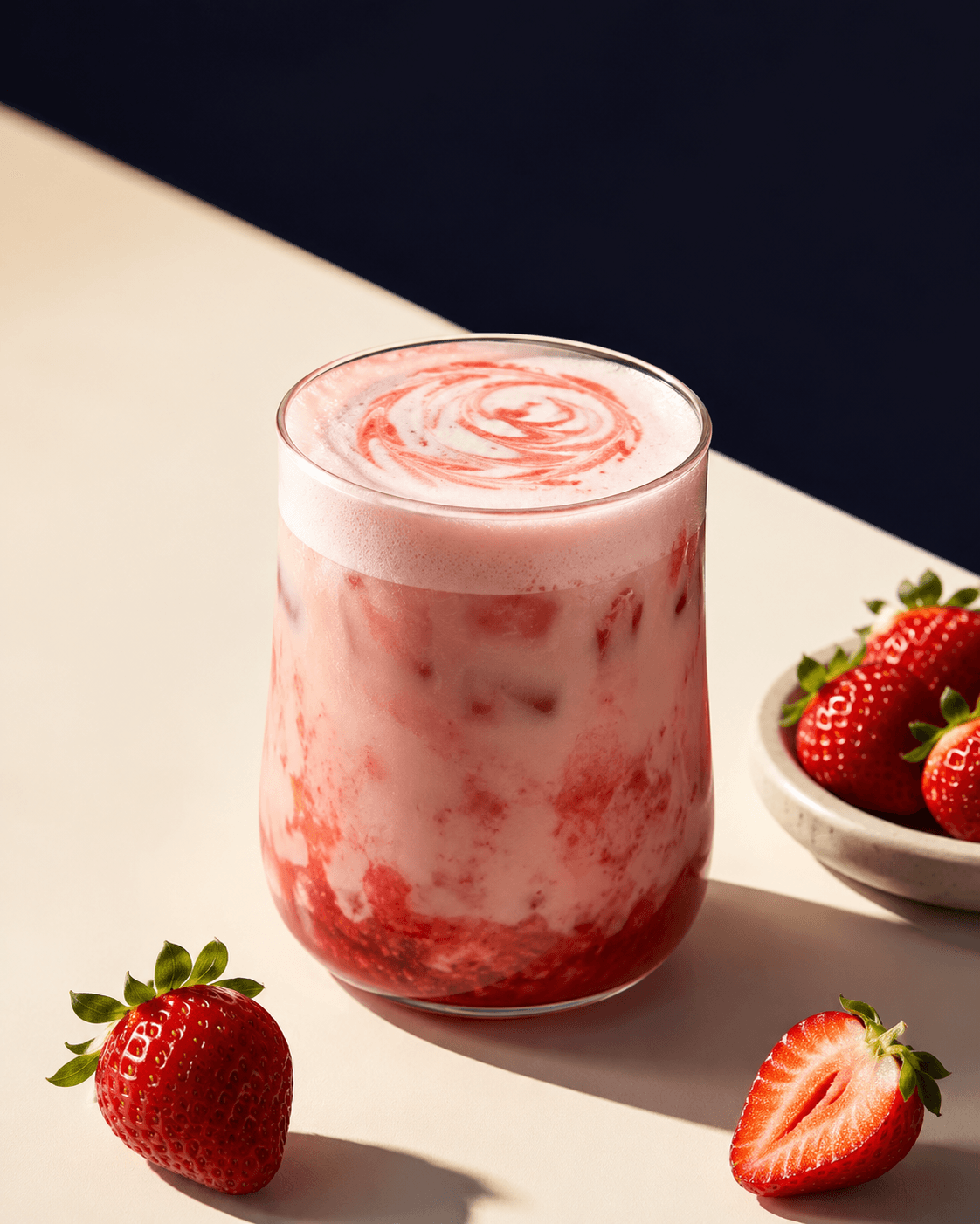 Seasonal Strawberry Latte